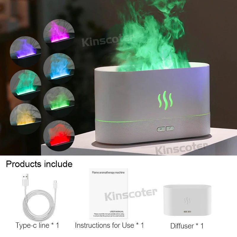 Aroma L.E.D Flame Humidifier