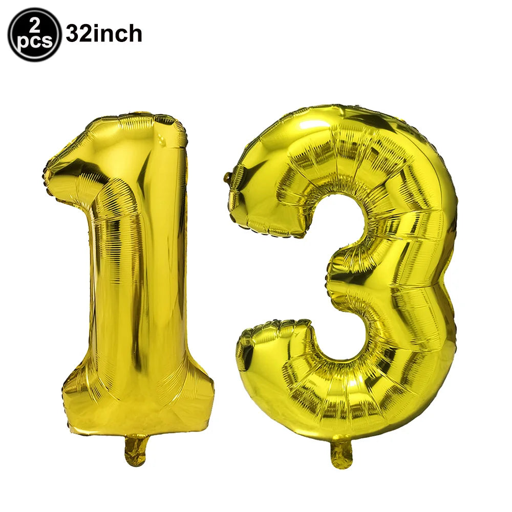 13th Birthday Balloons | 32inch