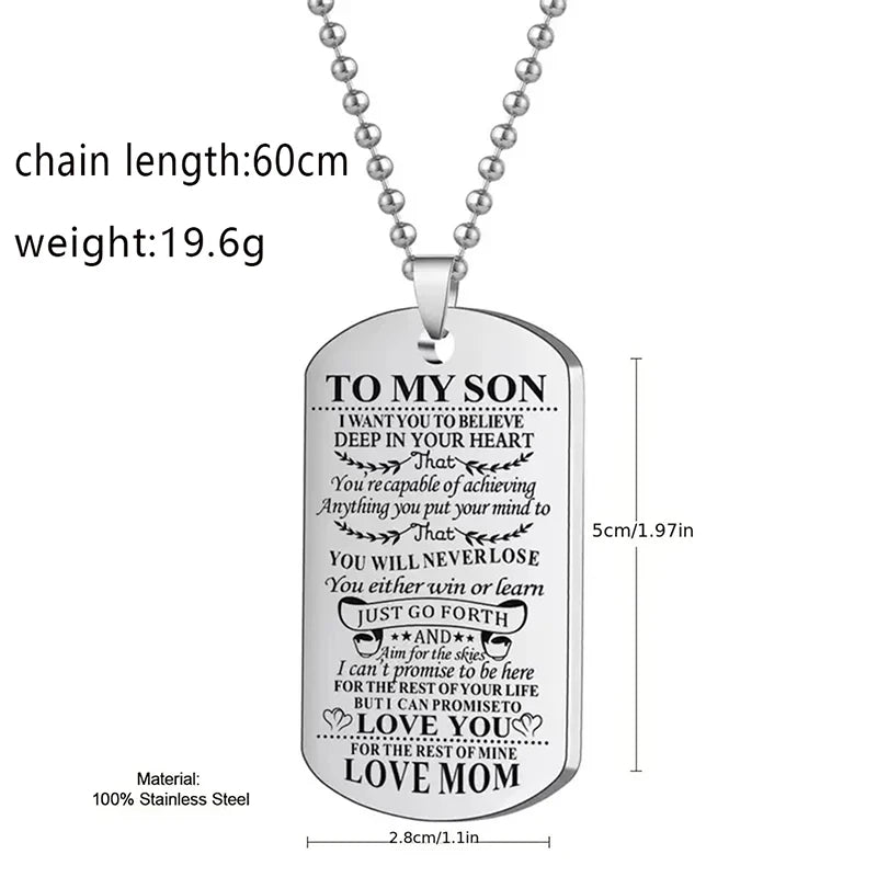 Sentimental Keepsake | For Son from Dad