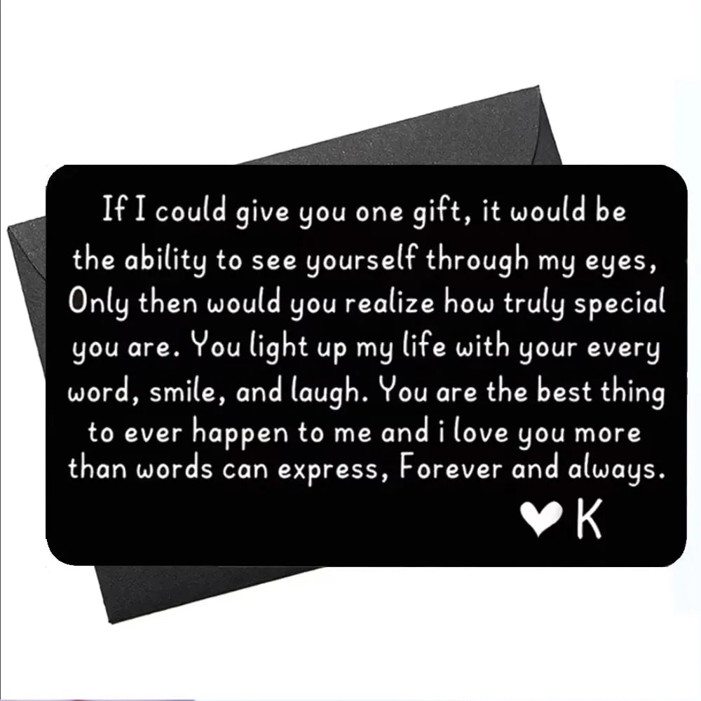 Sentimental Wallet Note | For Her