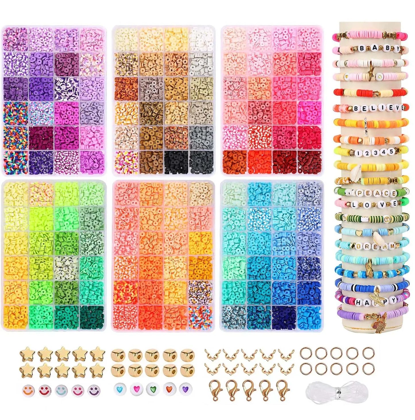 Complete Beads Bracelet Making Set