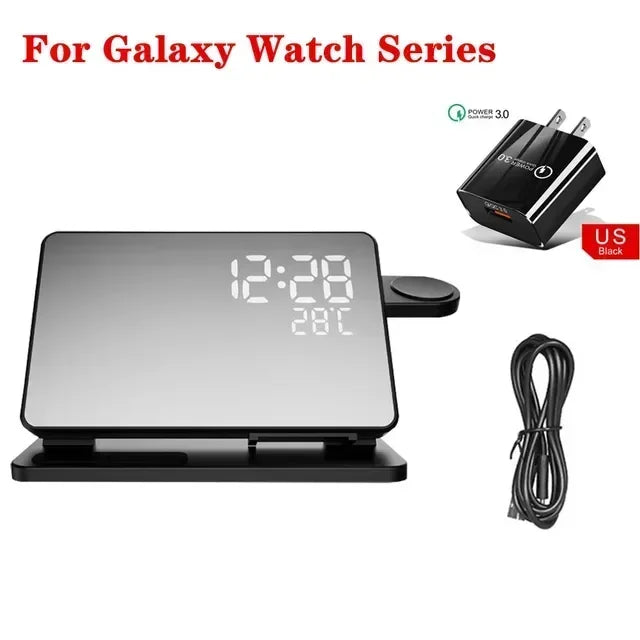 3 in 1 Wireless Charger For Apple or Samsung