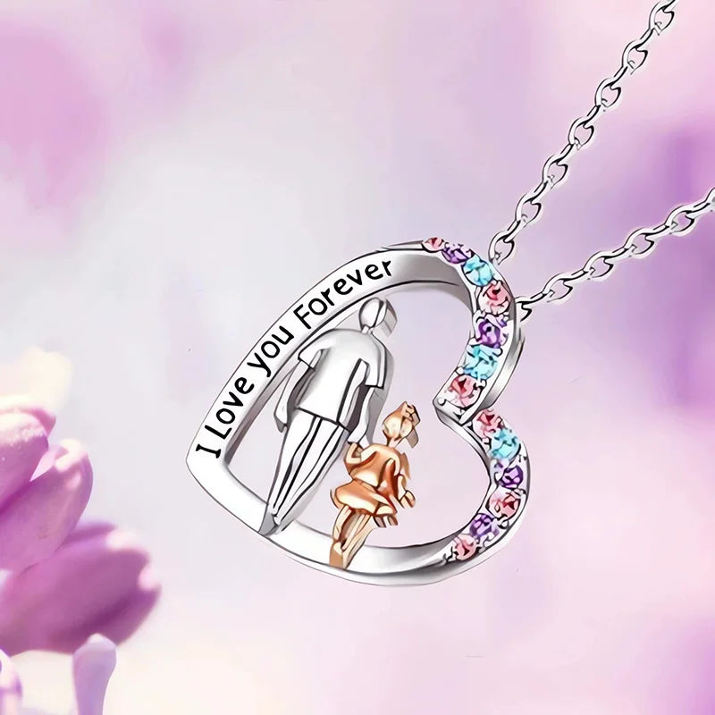 Daughter & Dad Necklace | Forever Connected