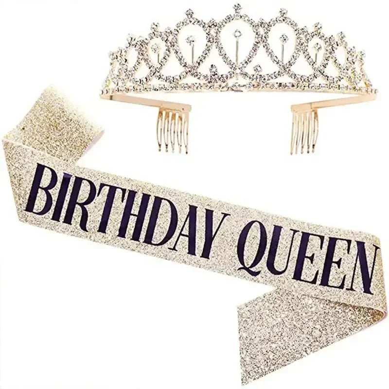 Birthday Sash and Crown