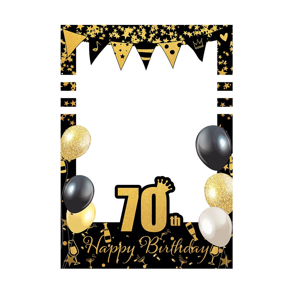 Milestone Birthday Selfie Frames