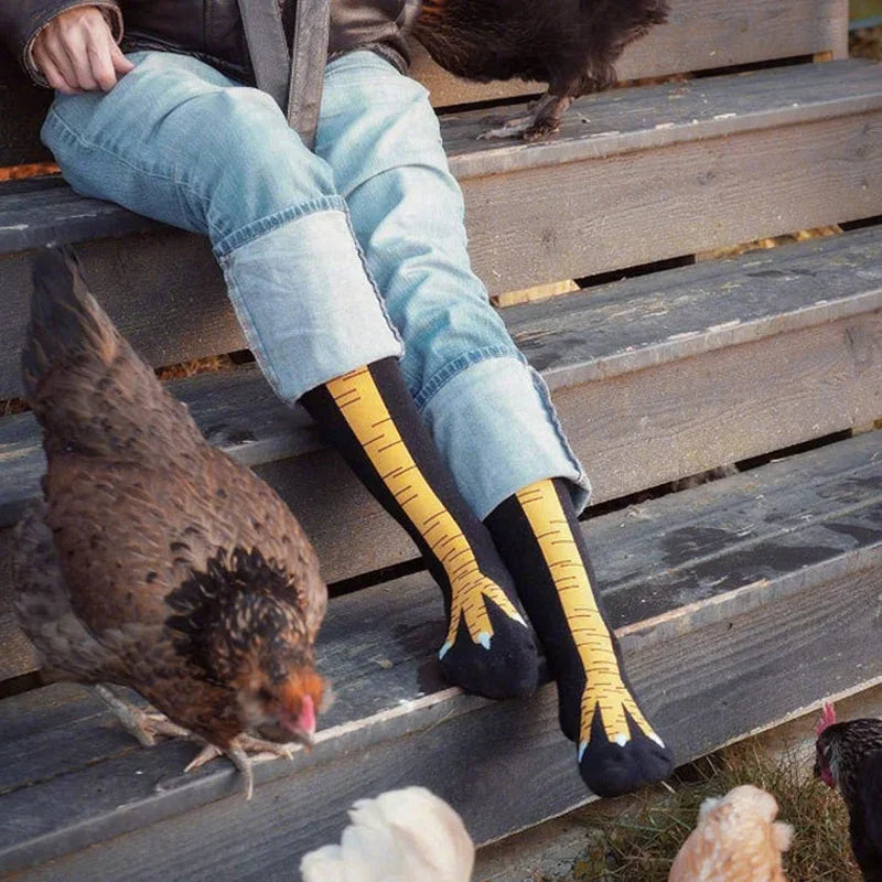 Funny Chicken Leg Socks