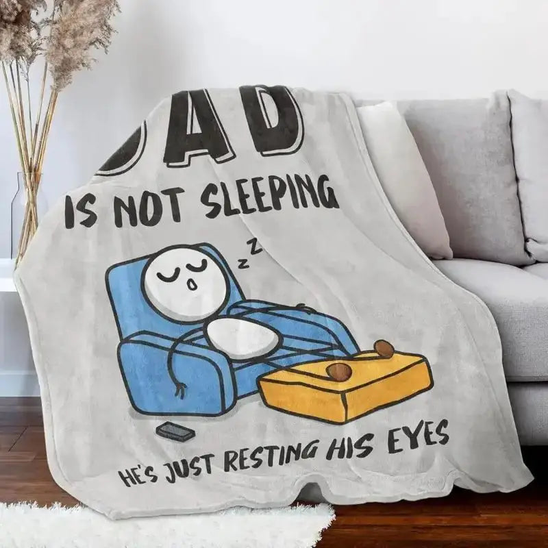 Funny Blanket for Dad