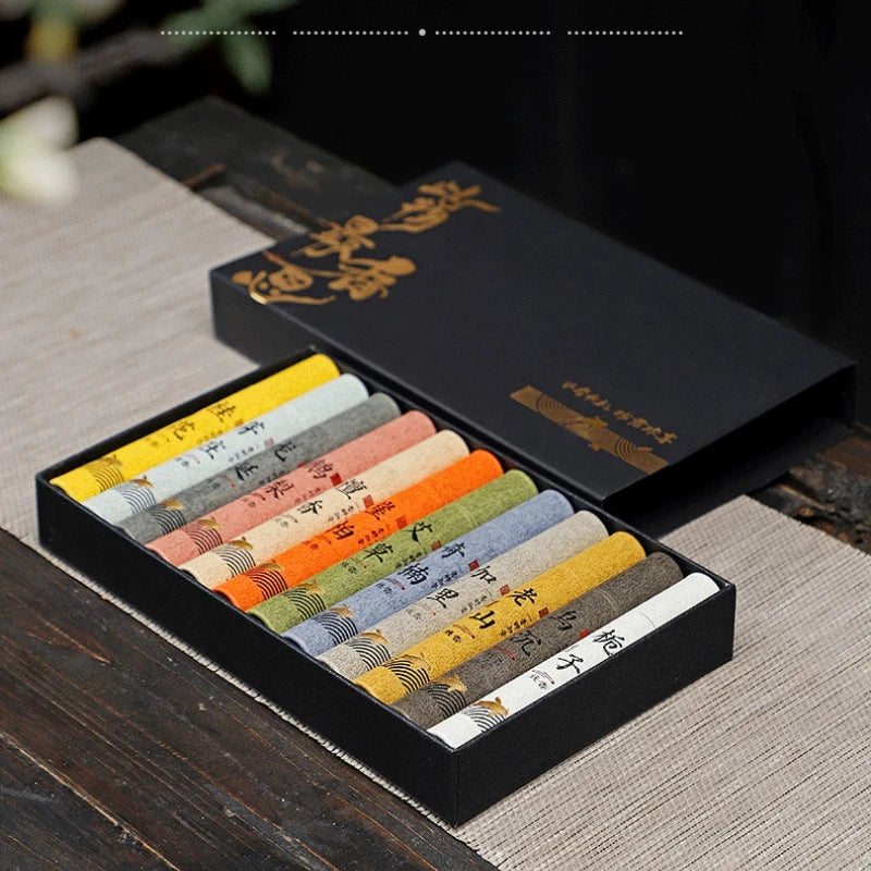 Aromatherapy 12 Luxury Japanese Natural Incense | Gift Set