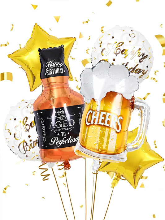Celebration Birthday balloons  | Whiskey & Beer