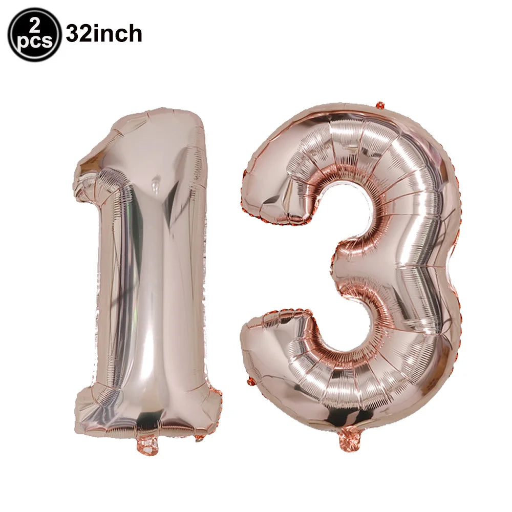 13th Birthday Balloons | 32inch
