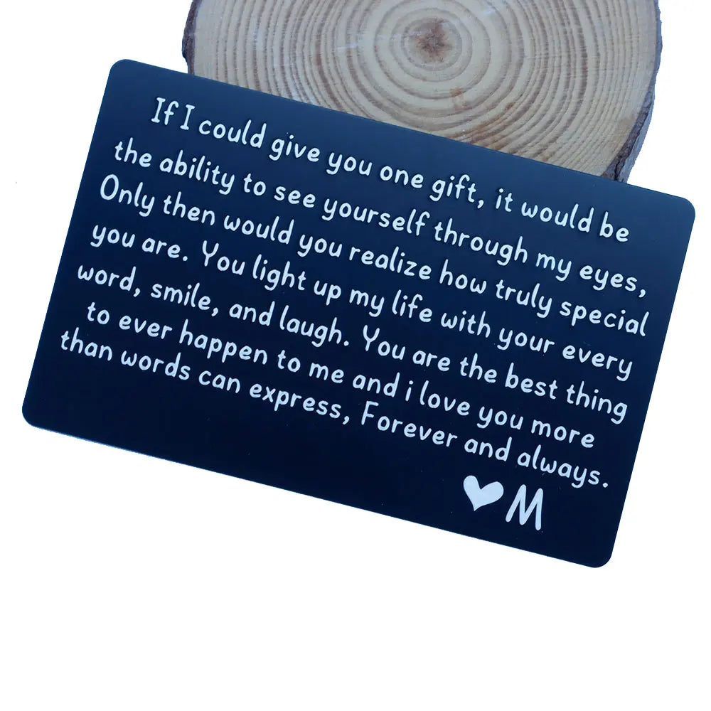 Sentimental Wallet Note | For Her