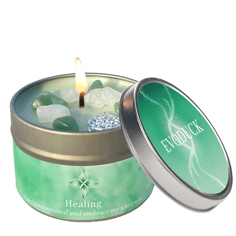 Positivity candles | Hidden Crystal Gems