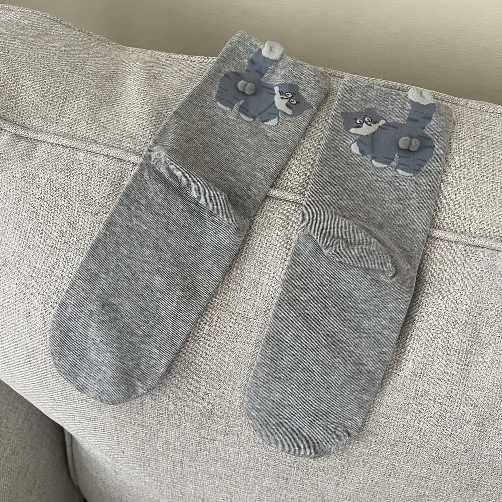 Funny 3D Cat Socks