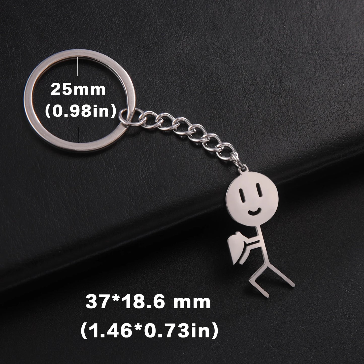 The Fk u Stick Man | Funny Key Rings