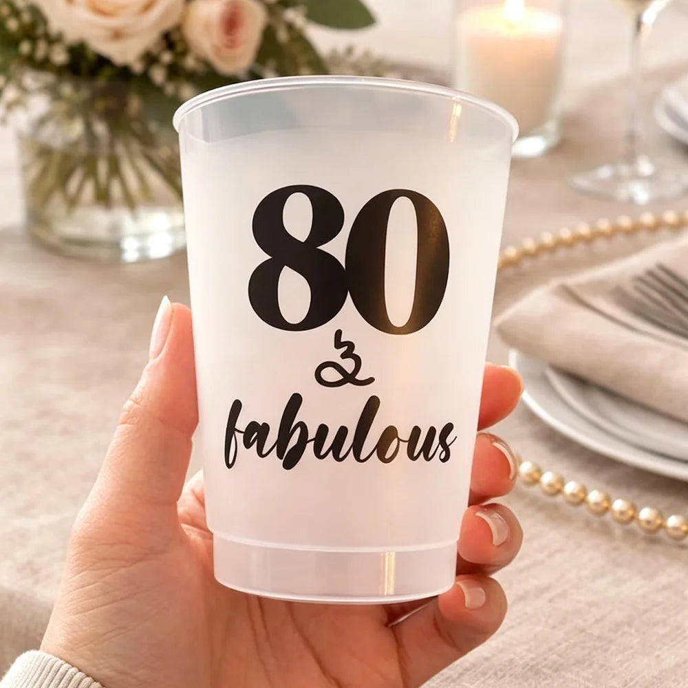 Birthday Frosted Cups