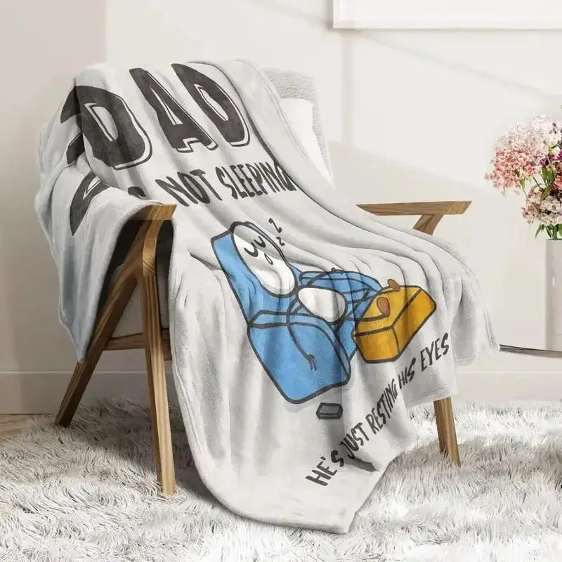 Funny Blanket for Dad