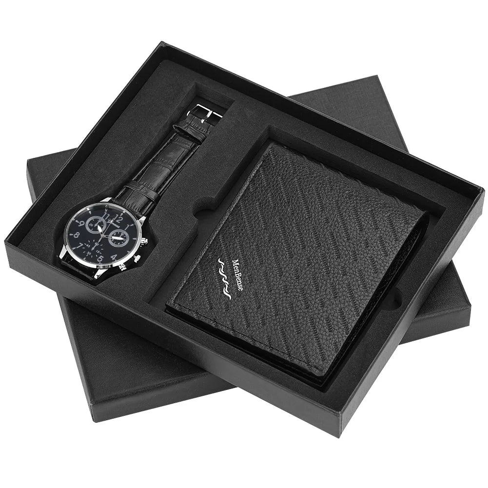 Watch & Wallet Gift Box