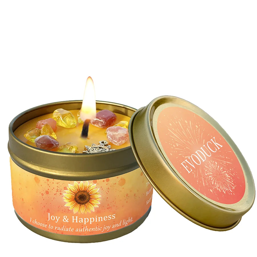 Positivity candles | Hidden Crystal Gems