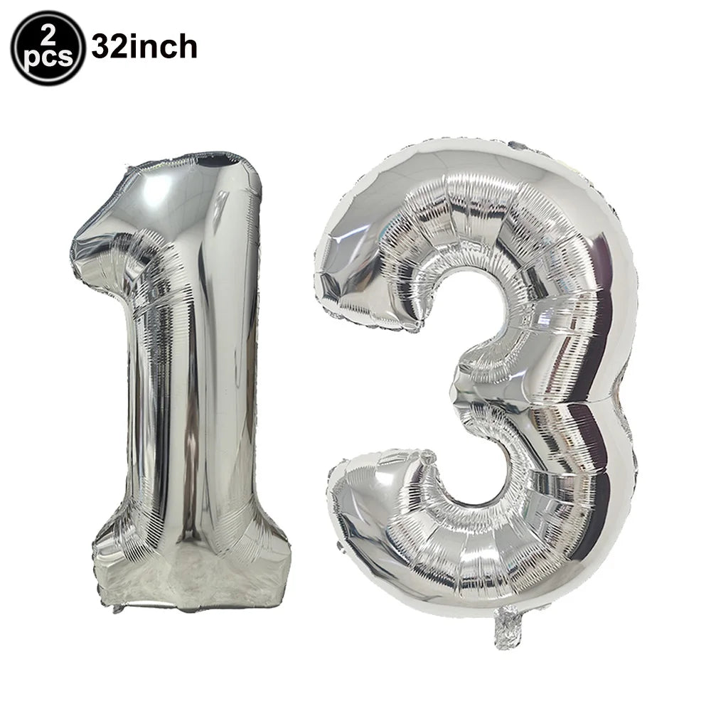 13th Birthday Balloons | 32inch