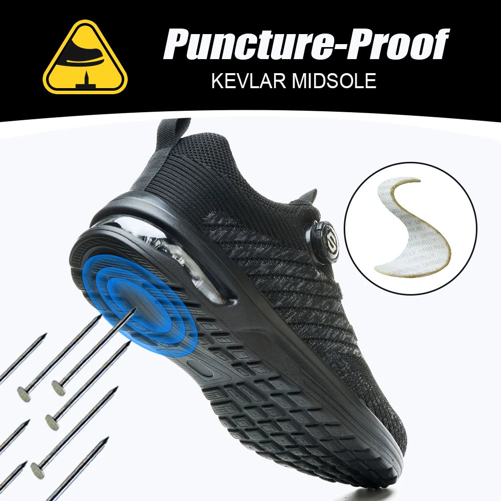 Mens New 2026 Stylish Safety Shoes