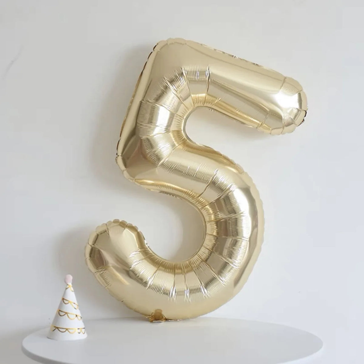 Aesthetic Birthday Number Balloons | 40inch