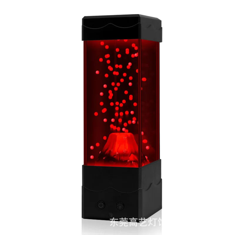 LED Volcano Lava Lamp