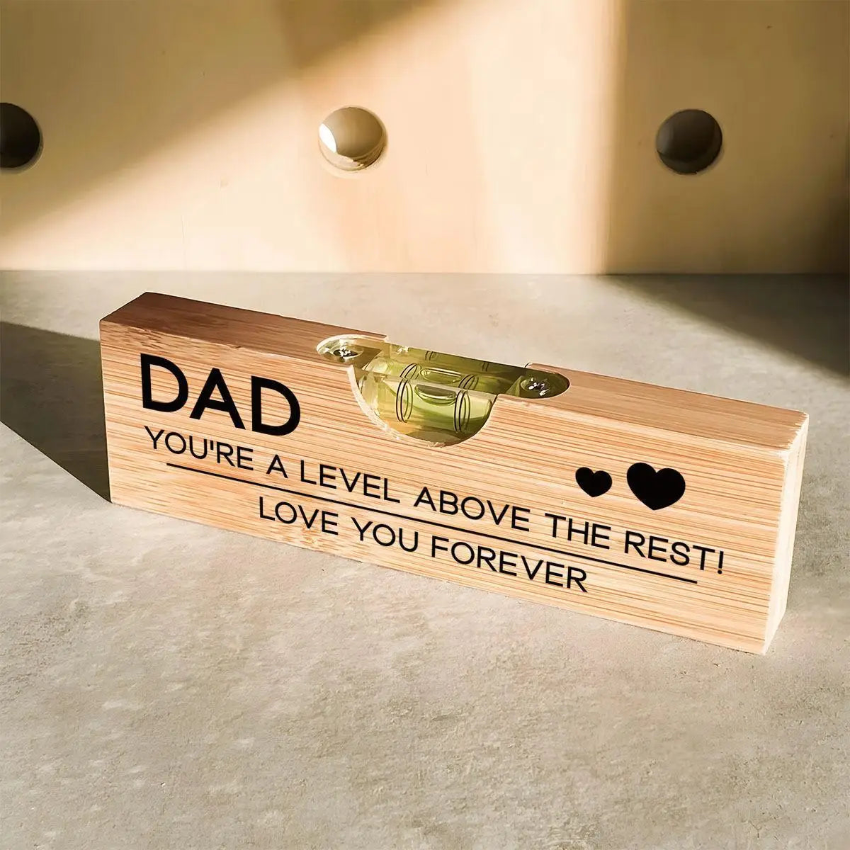 Level above the rest | Tool & Bottle opener for Dad