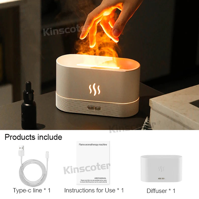 Aroma L.E.D Flame Humidifier
