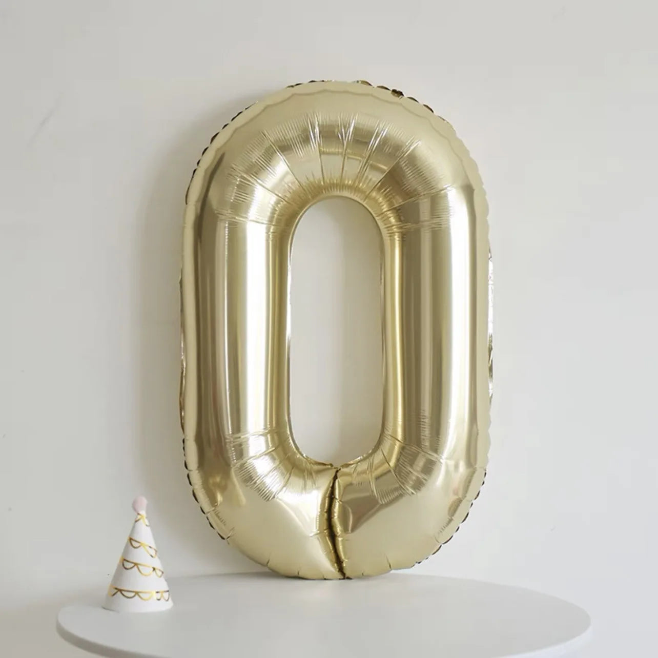 Aesthetic Birthday Number Balloons | 40inch