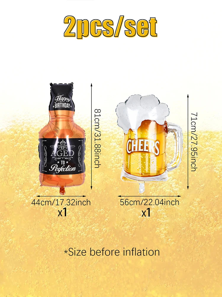 Celebration Birthday balloons  | Whiskey & Beer