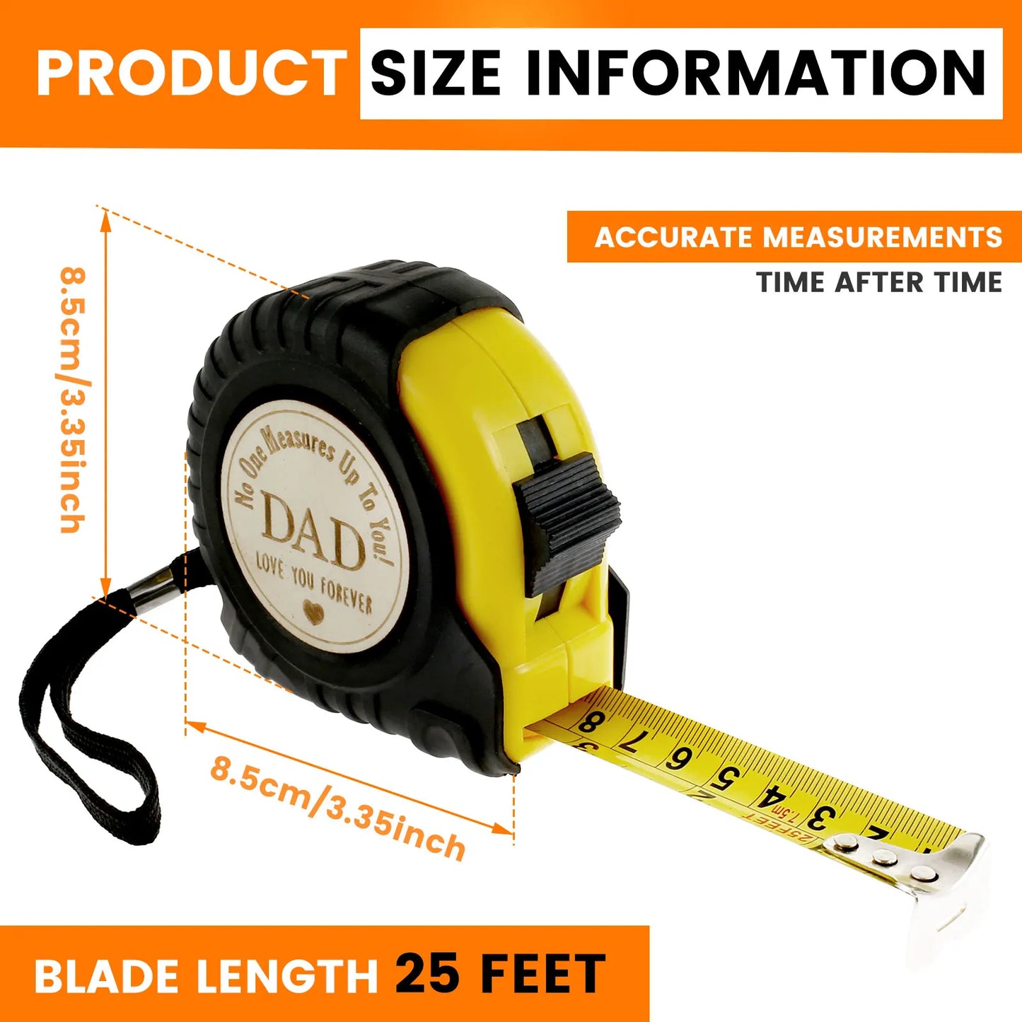 No One Measures To You | Measuring Tape for Dad