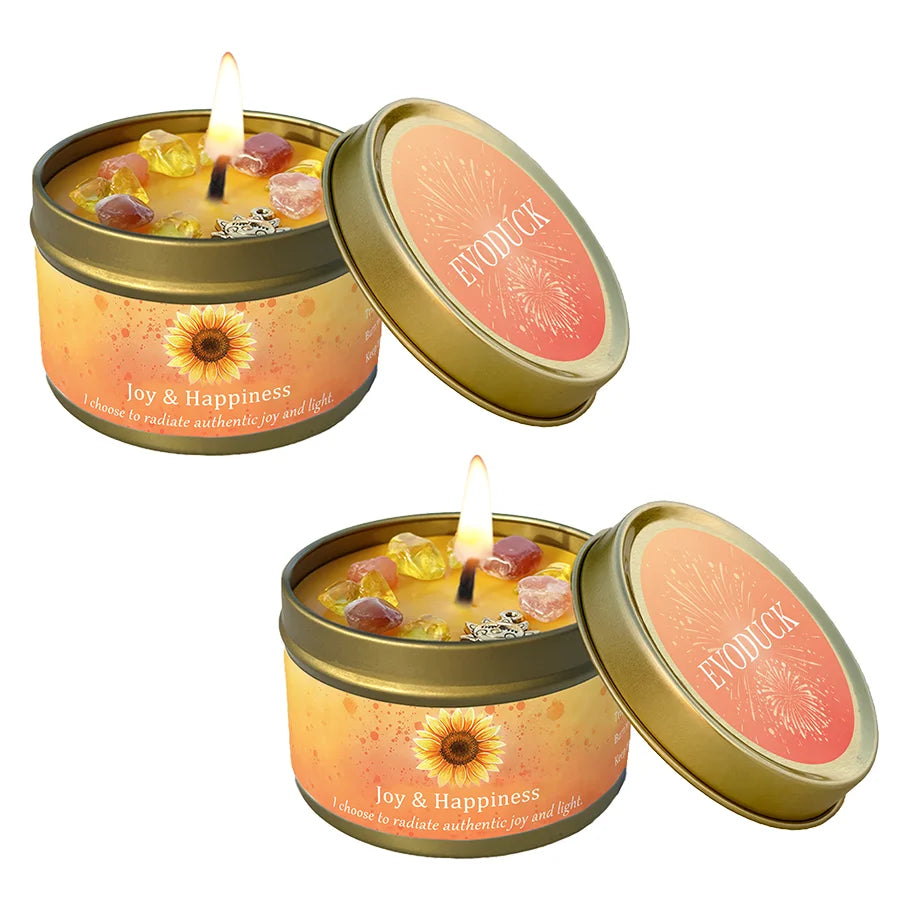Positivity candles | Hidden Crystal Gems