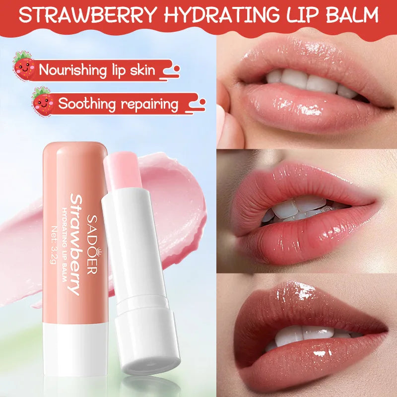 Cute Scented Lip Balm and hand cream set