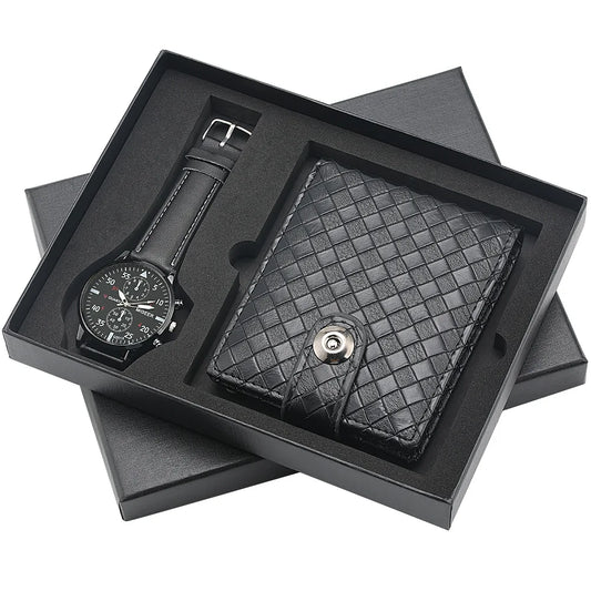 Watch & Wallet Gift Box