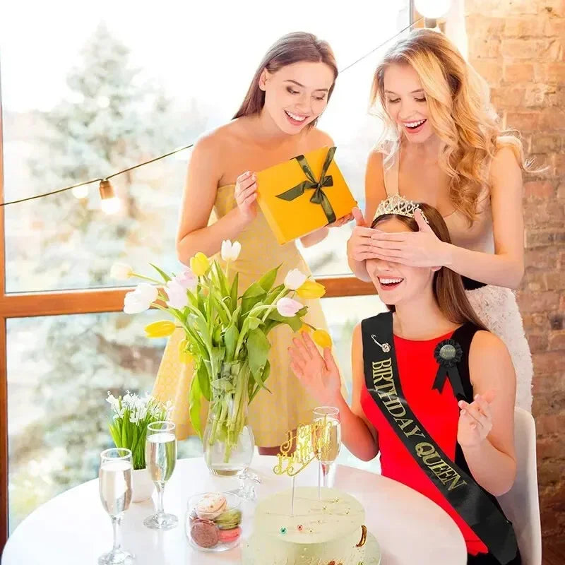 Birthday Sash and Crown