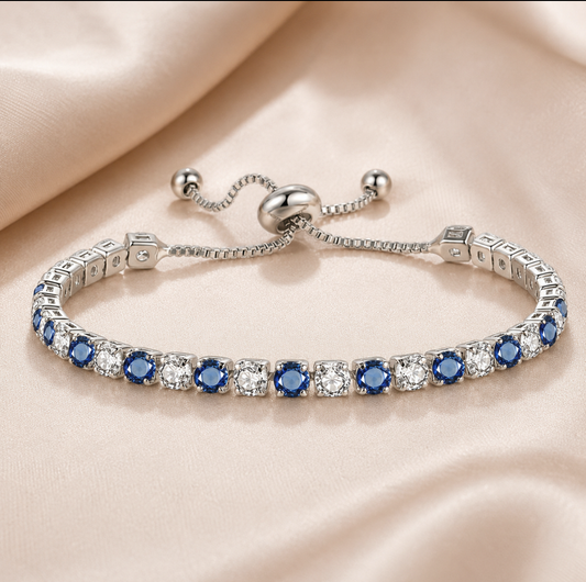 Adjustable High Quality Gem Stone Bracelet