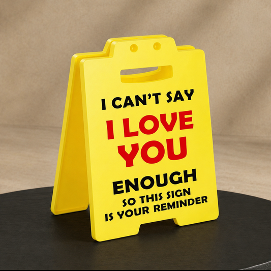 I Love You Reminder Sign